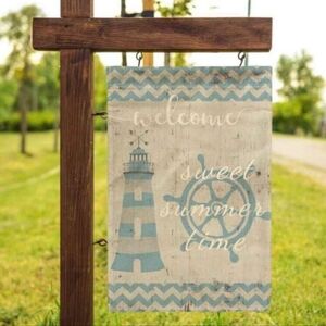 Lighthouse Garden Flag